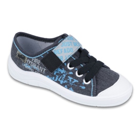 Chaussures pour enfants Befado 251Y100 bleu gris