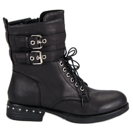 Super Me Bottes confortables le noir