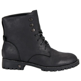 Balada Bottes de travail à lacets noir