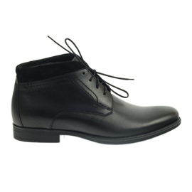 Bottes d'hiver pour hommes noires Pilpol 2194