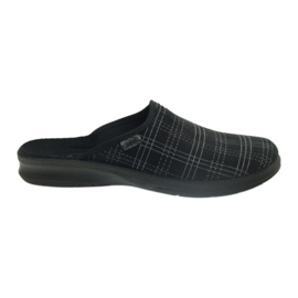 Befado chaussures pour hommes pantoufles 548m011 pantoufles noir