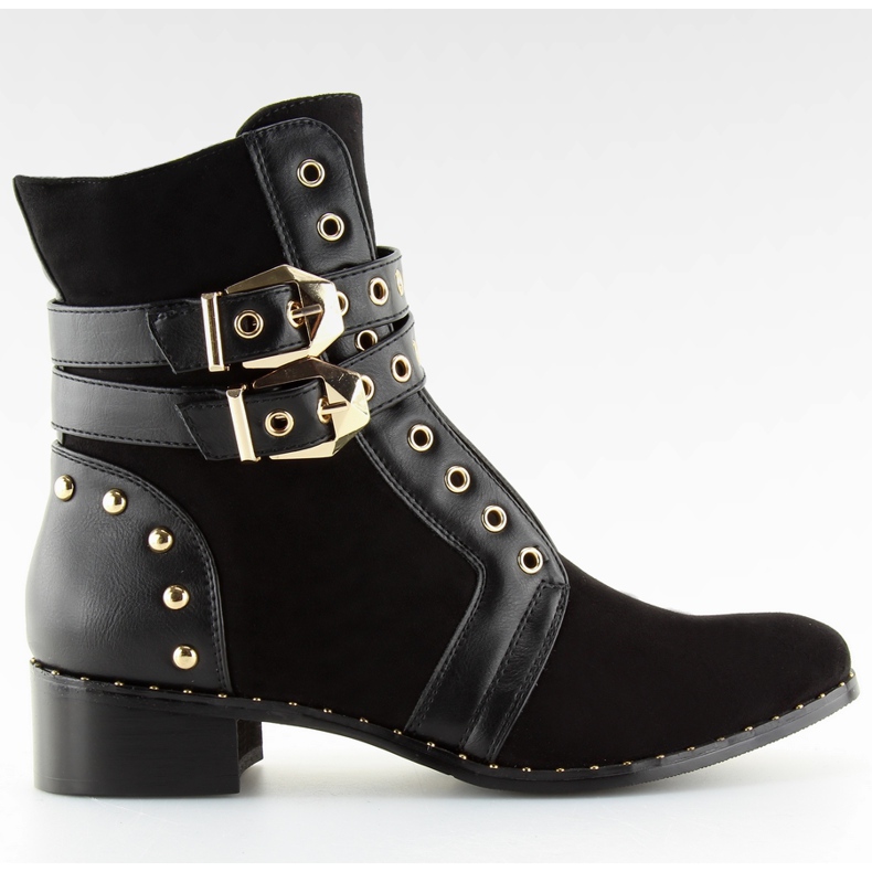 Bottines femme noires 9243 noir le noir
