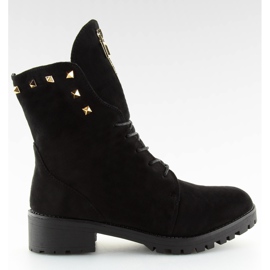 Noir Bottes de travail HX-015 Noir le noir