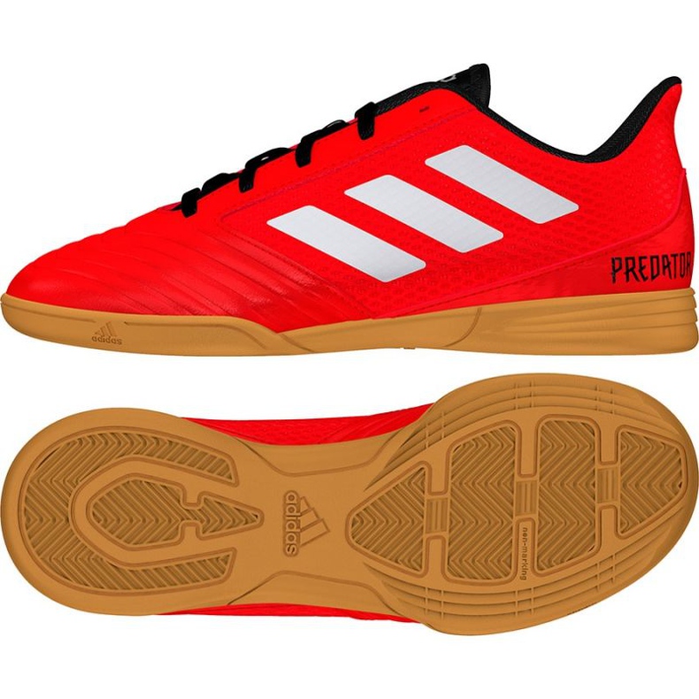 Chaussures d'intérieur adidas Predator Tango 18.4 rouge Chaussures d'intérieur adidas Predator Tango 18.4 rouge