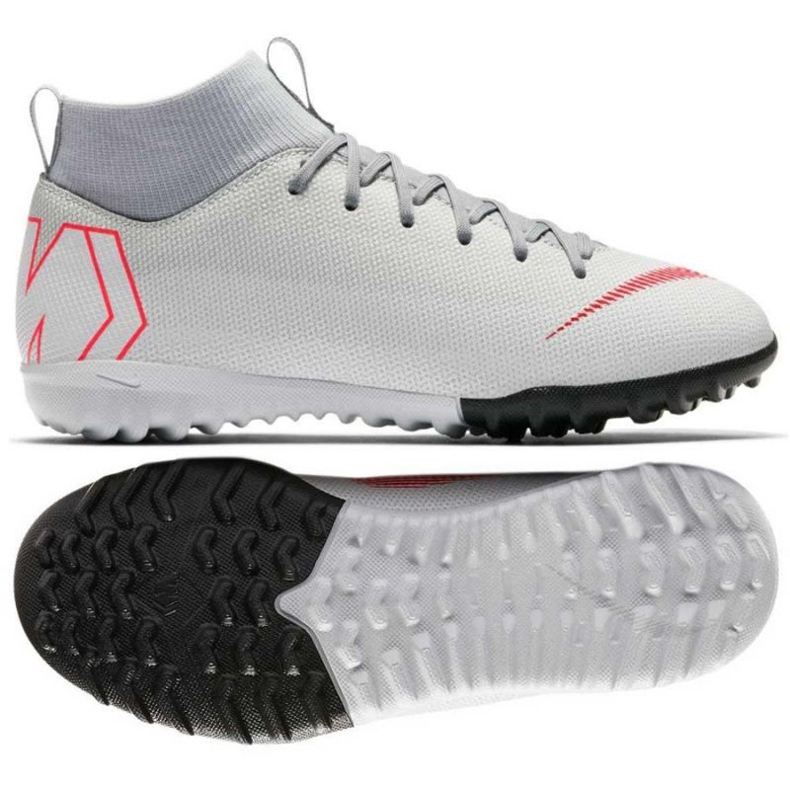 Chaussure de football Nike Mercurial SuperflyX 6 gris Chaussure de football Nike Mercurial SuperflyX 6 gris