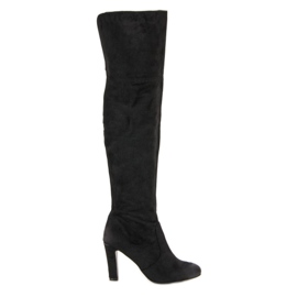 Bottes à talons hauts VINCEZA noir