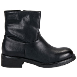 SDS Bottes pour femmes à la mode le noir