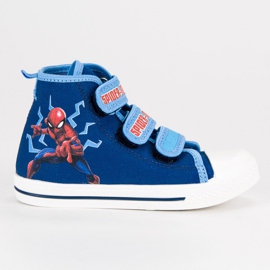 Baskets Velcro SPIDER-MAN bleu