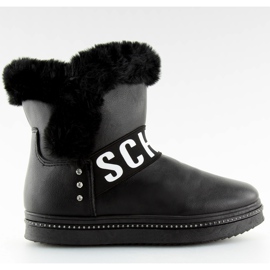 Bottes de neige femme noires NB239P-1 noir le noir