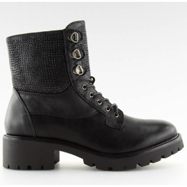 Bottes noires pour femmes 1621 Noir le noir