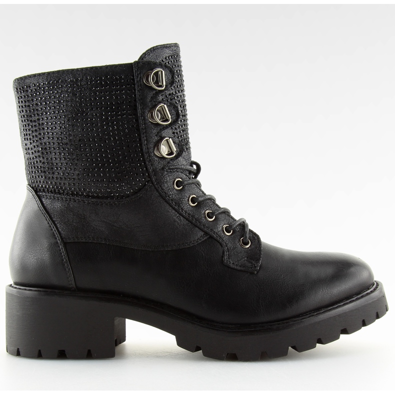 Bottes noires pour femmes 1621 Noir le noir