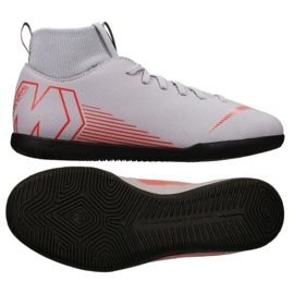 Chaussures d'intérieur Nike Mercurial Superflyx 6 Club Jr AH7346-060 multicolore gris