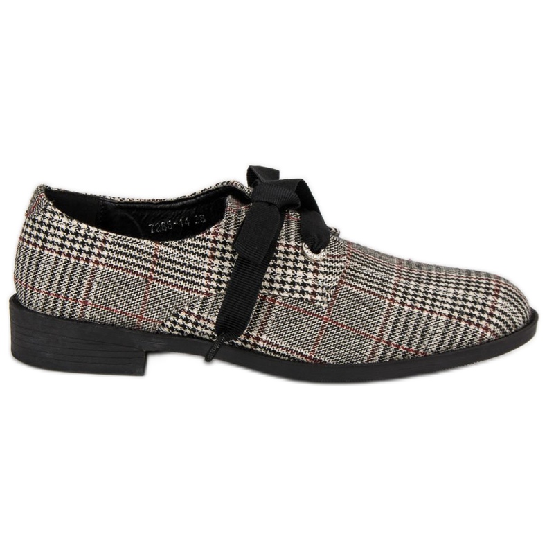 Chaussures nouées à carreaux VICES gris Chaussures nouées à carreaux VICES gris