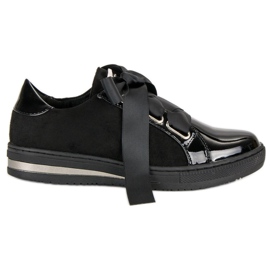 Filippo Baskets élégantes le noir