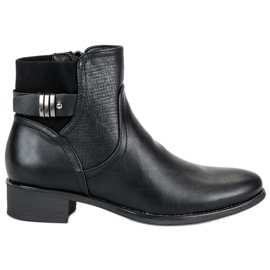 Filippo Bottines confortables Bottines Jodhpur noir