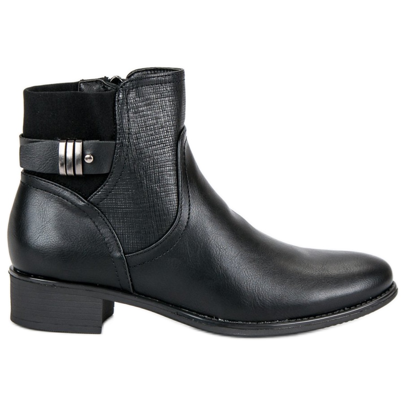 Filippo Bottines confortables Bottines Jodhpur le noir