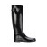 Hunter Original noir brillant raffiné pour femme le noir