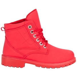 Bottes mckey rouges