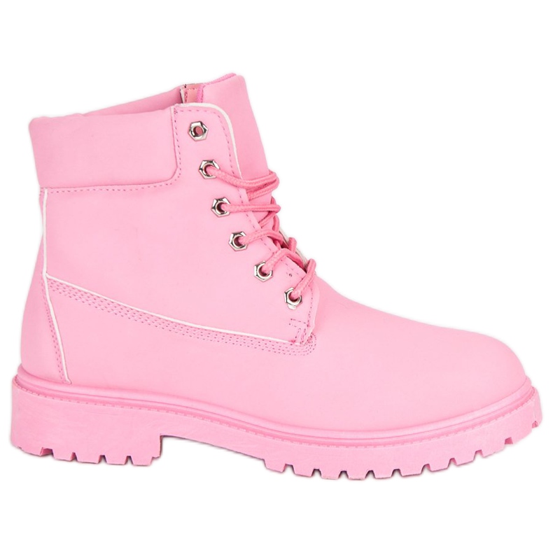 Lemax Trappeurs Pastel rose