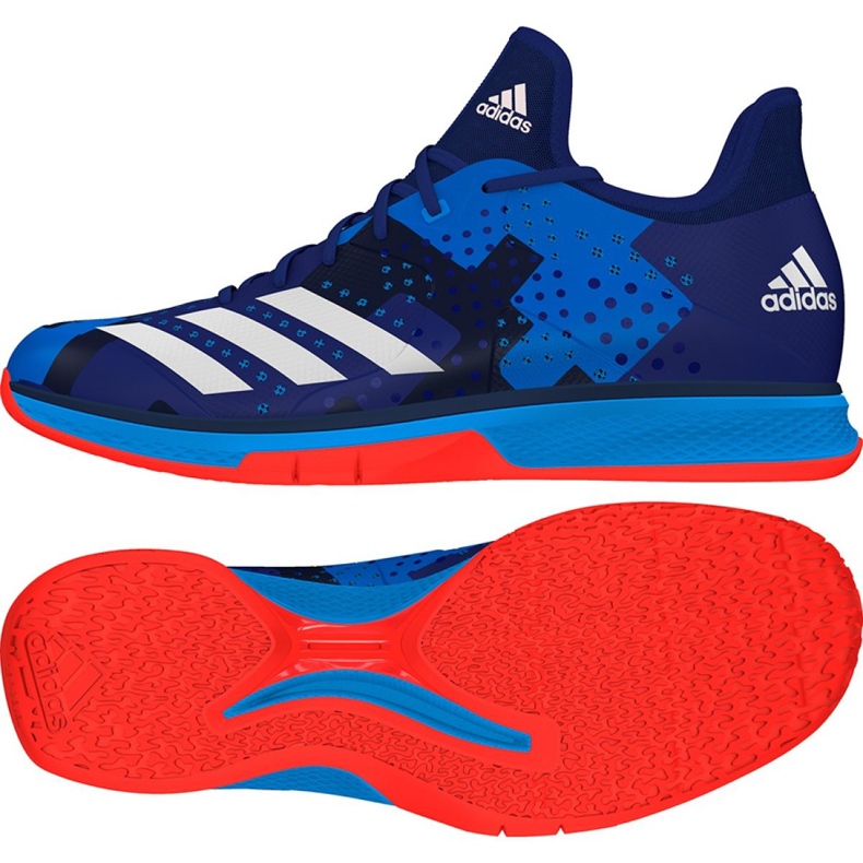 Chaussure de handball Adidas Counterblast multicolore bleu