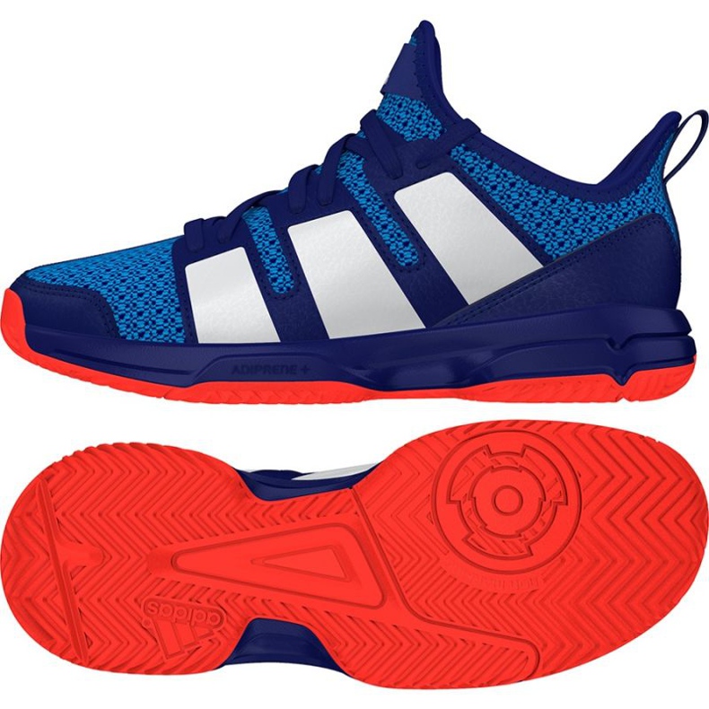 Chaussures de handball adidas Stabil Jr bleu Chaussures de handball adidas Stabil Jr bleu
