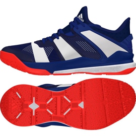 Chaussure de handball Adidas Stabil XM bleu