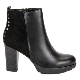 Weide Bottes élégantes pour l'automne le noir