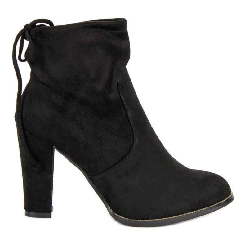 Lemax Bottines à talons hauts le noir