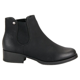 Bottines Chelsea noires mates VICES