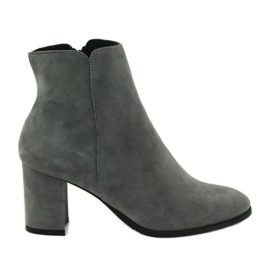 Boots Esperansa 1823 en daim gris gris