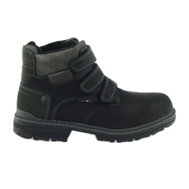 American Club Bottines américaines bottes d'hiver 708139 noir