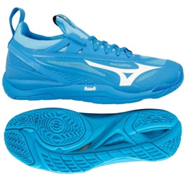 Chaussures de handball Mizuno Wave Mirage 2.1 M X1GA185098 bleu bleu