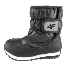 Chaussures d'hiver noires 4f Jr HJZ18-JOBDW001 le noir