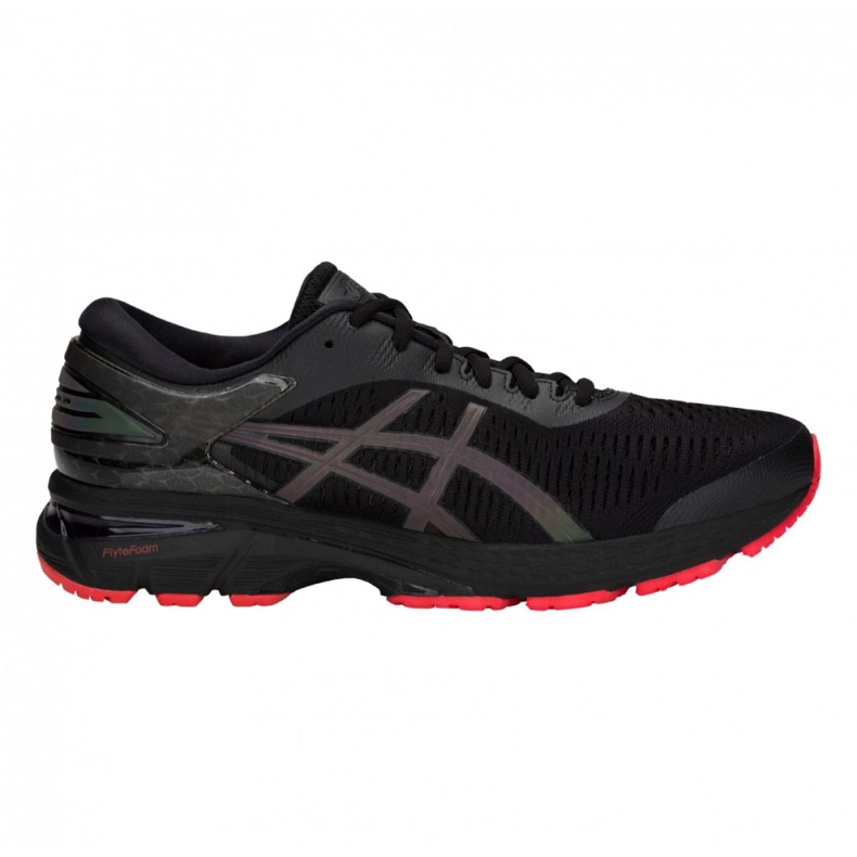 Chaussures de course Asics Gel Kayano 25 Lite Show M 1011A022-001 le noir