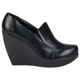 J. Star Talons compensés noirs le noir J. Star Talons compensés noirs le noir