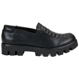 J. Star Chaussures à enfiler noir
