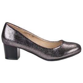 J. Star Pompes en graphite gris