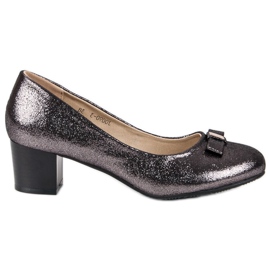 J. Star Chaussures élégantes à talons hauts gris J. Star Chaussures élégantes à talons hauts gris