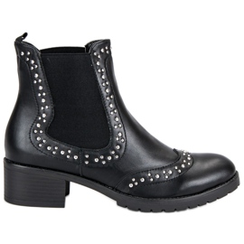 Bottes chelsea rock noir
