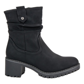 Bottes d'automne pour femmes noir
