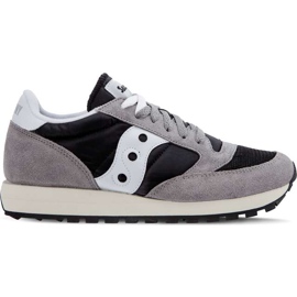 Saucony Jazz Original Vintage blanche le noir gris Saucony Jazz Original Vintage blanche le noir gris