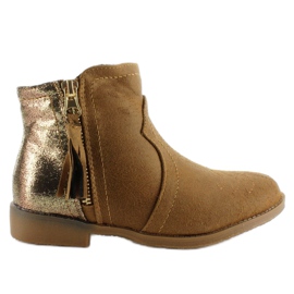 Bottines Chelsea pour enfants k1647301 Camel brun Bottines Chelsea pour enfants k1647301 Camel brun