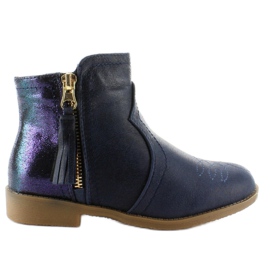 Bottines Chelsea pour enfants k1647301 Marino bleu marine