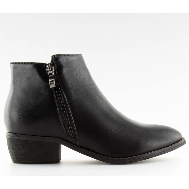 Bottines Chelsea noires pour femmes 9082 Noir le noir