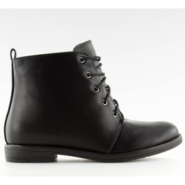 Bottes à lacets noir 3085 Black