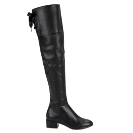Bottes de mousquetaire noires