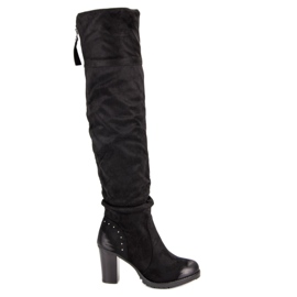 Bottes décontractées pour femmes VINCEZA le noir Bottes décontractées pour femmes VINCEZA le noir
