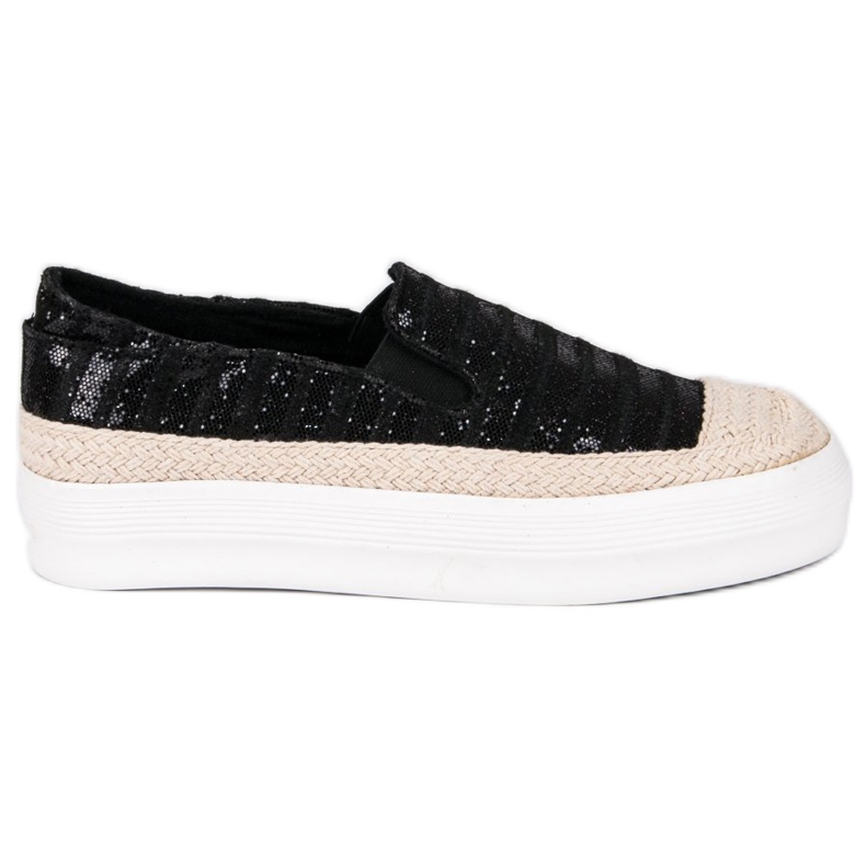 J. Star Espadrilles Noires le noir