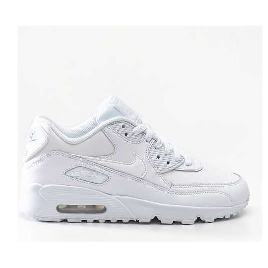 Nike Air Max 90 litres Gs 833412 100 blanche