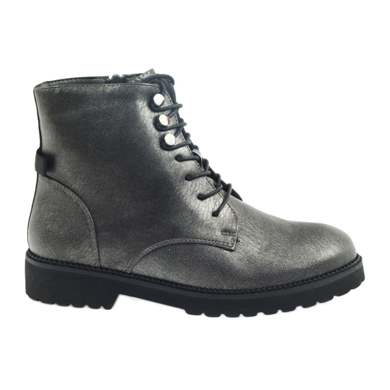 Bottes argent antique Sergio Leone 723 gris